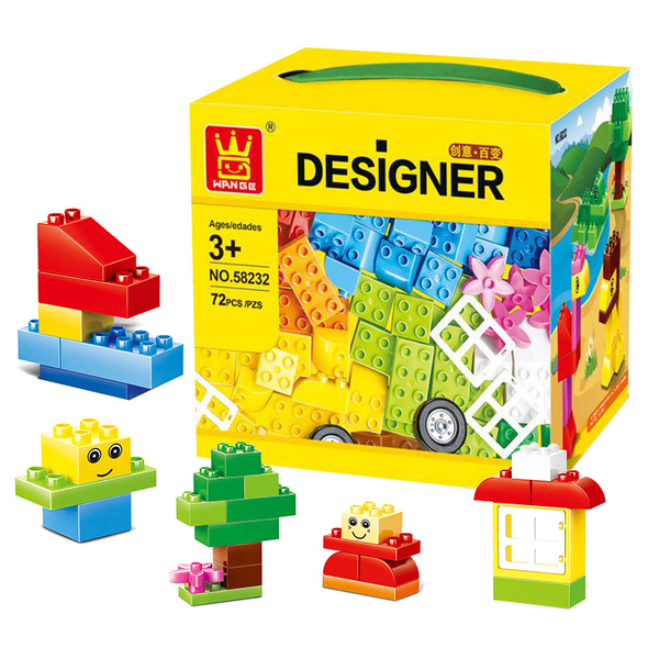 ตัวต่ออิสระ Lego Duplo Creative สำหรับเด็กเล็กต่อได้อิสระ 72 ชิ้น