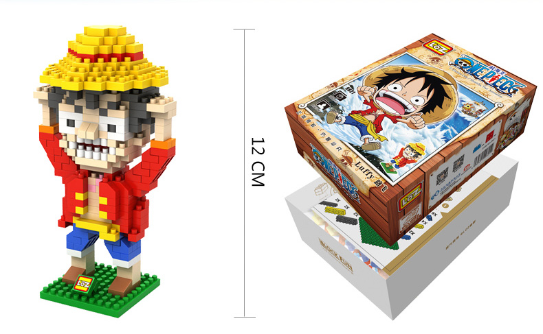LOZ One Piece ตัวต่อเลโก้วันพีช กลุ่มหมวกฟาง