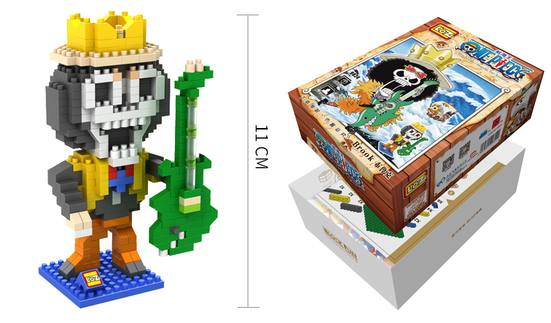 LOZ One Piece ตัวต่อเลโก้วันพีช กลุ่มหมวกฟาง