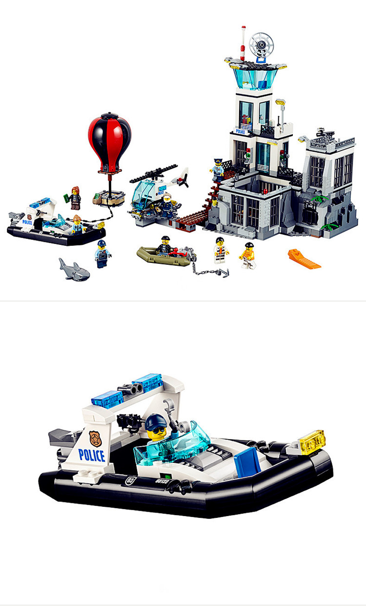 LEGO City Prison Island เลโก้ซิดตี้คุกกลางทะเล