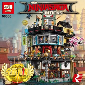 LEPIN Ninjago Movie Ninja City ตัวต่อนินจาโกหมู่บ้านนินจา