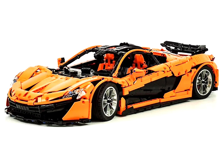 LEPIN Technic ตัวต่อรถซุปเปอร์คาร์แม็คลาเรน P1 McLaren P1 สีส้ม